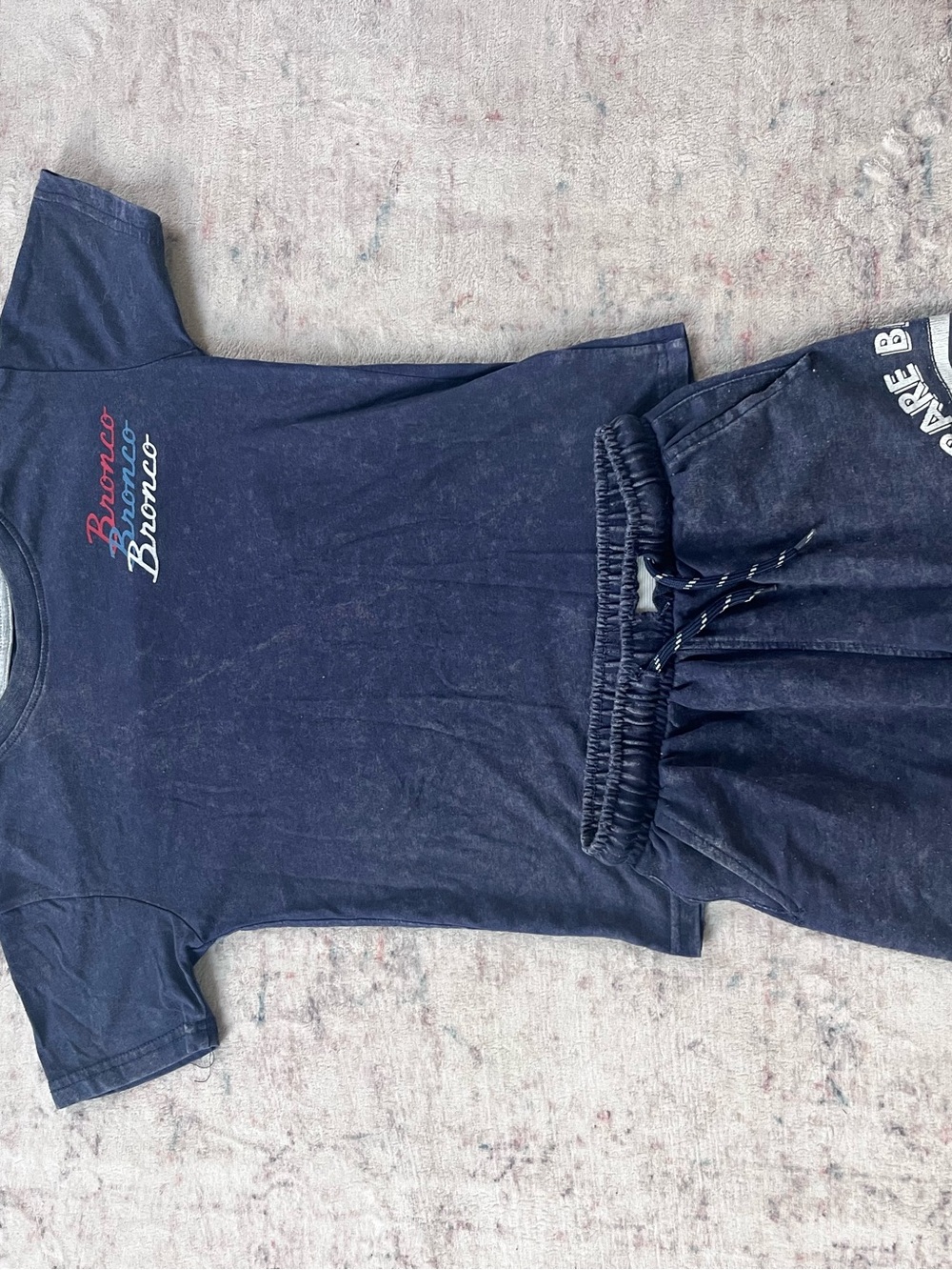 Ford Bronco 2 Piece Graphic Tee & Shorts Set Size 7